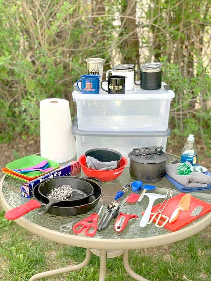 Camping Spice Rack from a Tackle Box – Camping Kitchen Box